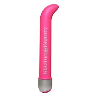 Blazing Beauty 10-Function Waterproof G-Spot Vibrator - 7 Inch