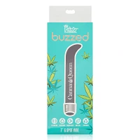 Buzzed Canna Queen Waterproof G-Spot Vibrator - 7 Inch