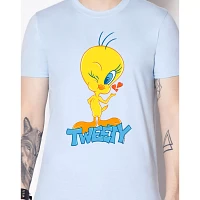 Blue Cutie Tweety T Shirt - Looney Tunes