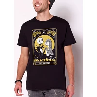 Jack Skellington and Sally Tarot T Shirt - The Nightmare Before Christmas
