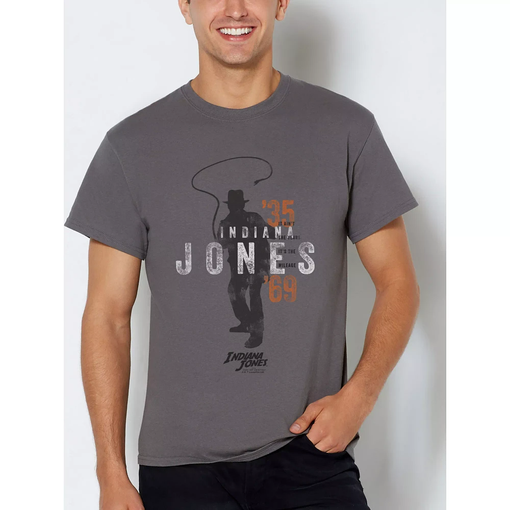 It's The Mileage T Shirt - Indiana Jones