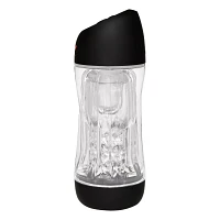 20-Function ViewTube Pro See-Thru Vibrating Stroker