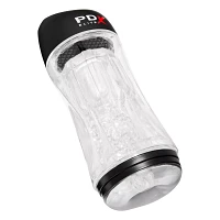 20-Function ViewTube Pro See-Thru Vibrating Stroker