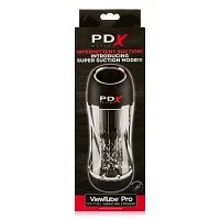 20-Function ViewTube Pro See-Thru Vibrating Stroker