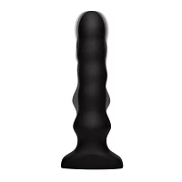 Remote Control 8-Function Squirming Vibrating Butt Plug - 7.3 Inch