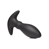 Rim Slide 10-Function Sliding Ring Remote Control Vibrating Butt Plug - 5.3 Inch