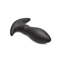 Rim Slide 10-Function Sliding Ring Remote Control Vibrating Butt Plug - 5.3 Inch
