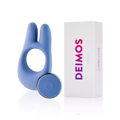 Deimos 10-Function Rechargeable Waterproof Vibrating Cock Ring - JimmyJane