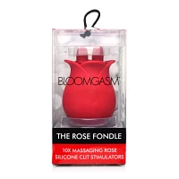 10-Function Rechargeable Rose Clitoral Stimulator - 3.4 Inch