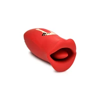 20-Function Kiss and Tell Kissing and Vibrating Rechargeable Waterproof Clitoral Stimulator - 5.1 Inch