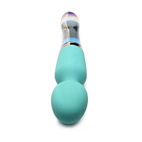 Vibraglass 10-Function Waterproof Rechargeable Wand Massager - 8.5 Inch