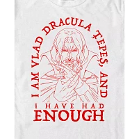 Vlad Dracula Tepes Had Enough T Shirt - Castlevania
