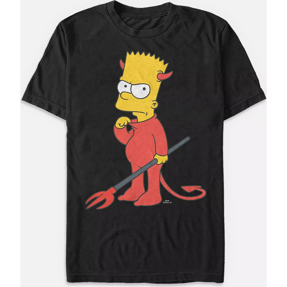 Devil Bart T Shirt - The Simpsons