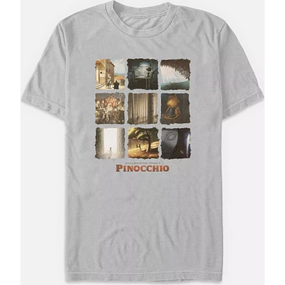 Painted Panels T Shirt - Guillermo del Toro's Pinocchio
