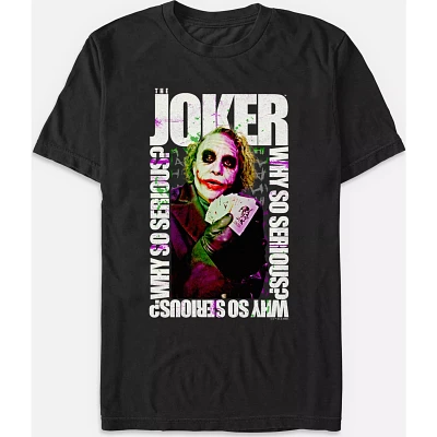 The Joker Why So Serious T Shirt - Dark Knight