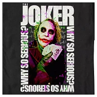 The Joker Why So Serious T Shirt - Dark Knight