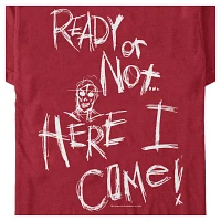 Ready Or Not Here I Come T Shirt - A Nightmare on Elm Street