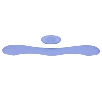 Periwinkle Tryst Duet Double Ended Vibrator - 16 Inch