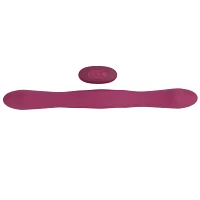 Berry Tryst Duet Double Ended Vibrator - 16 Inch