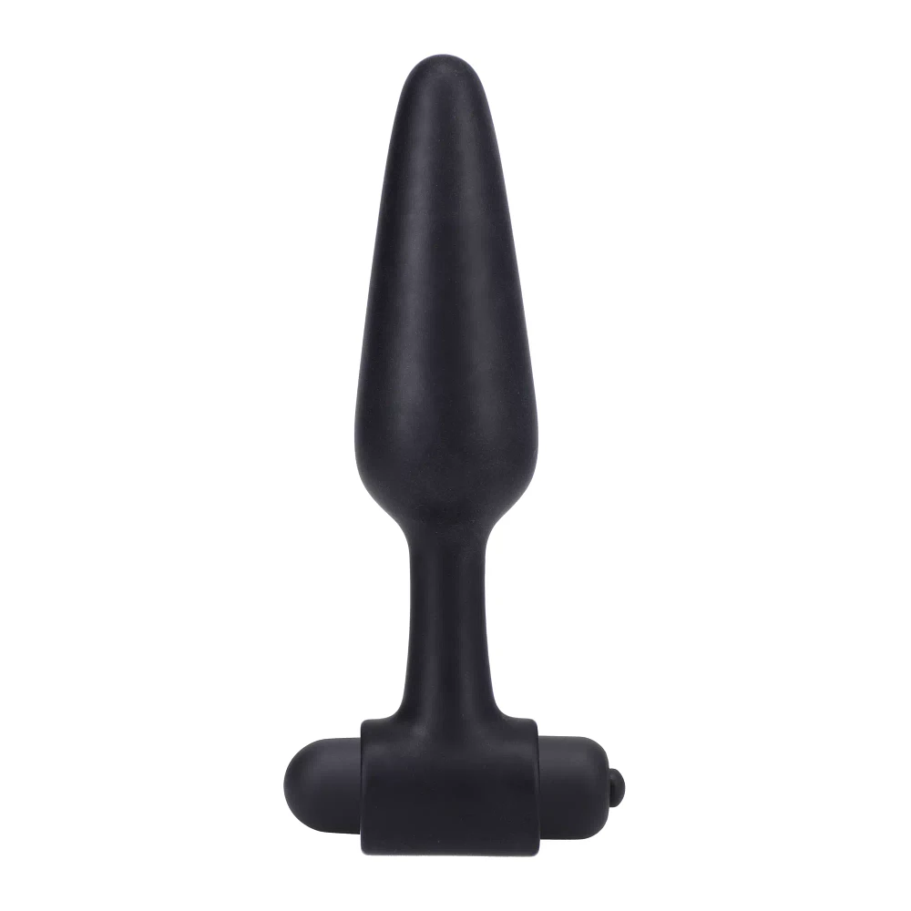 10-Function Vibrating Butt Plug in a Bag - 5.5 Inch