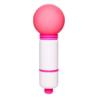 Pink Fun Size Lala Pop Wand Vibrator - 3.3 Inch