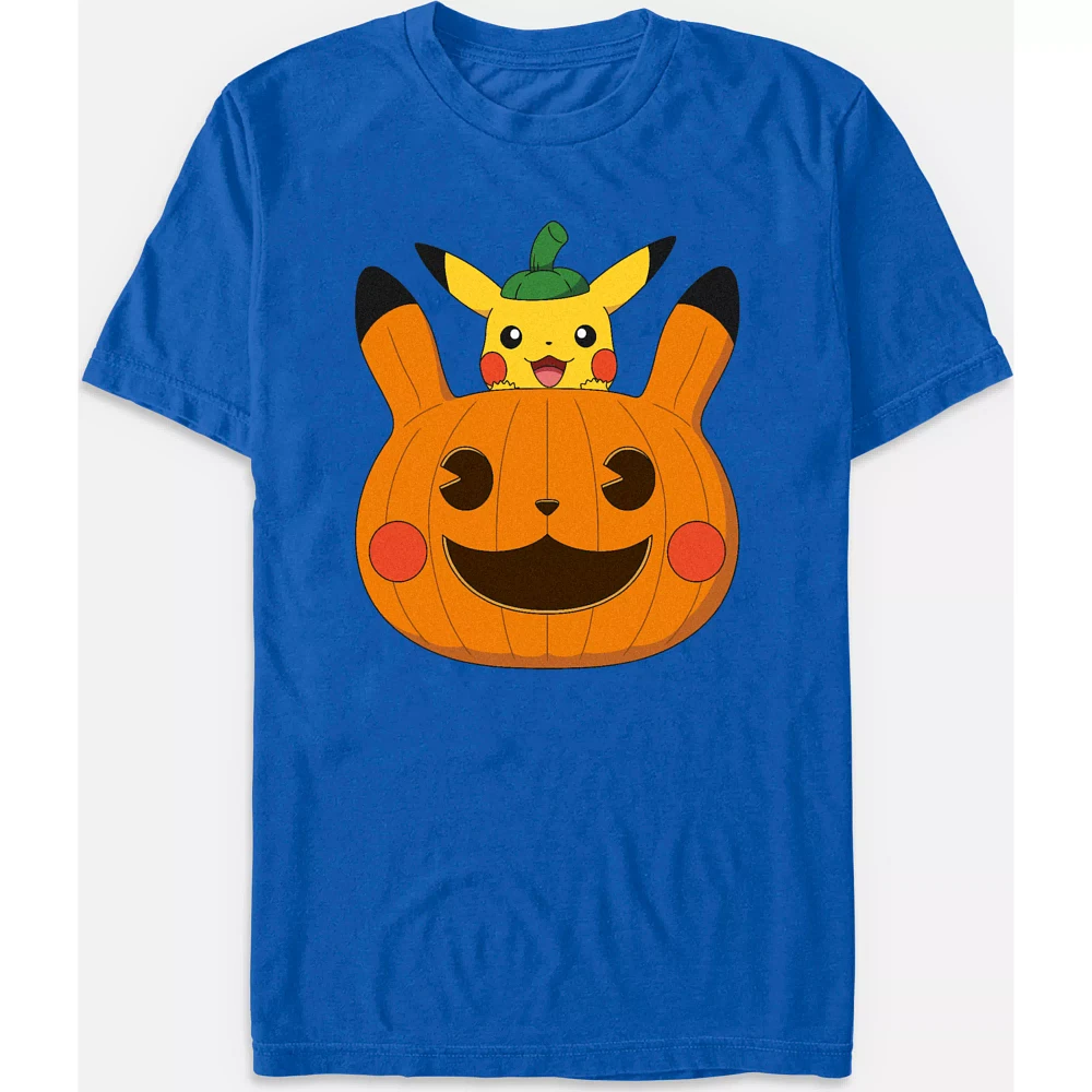 Pumpkin Pikachu T Shirt - Pokémon