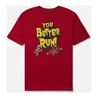 You Better Run T Shirt - Stranger Things