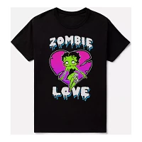 Betty Boop Zombie Love T Shirt