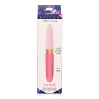 10-Functon Dual Ended Rechargeable Waterproof Vibrator - 7 Inch
