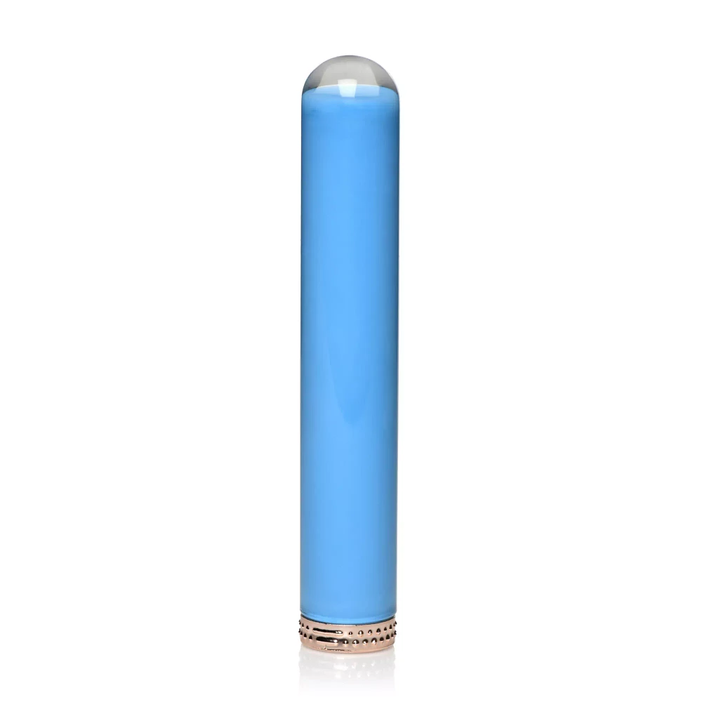 10-Function Rechargeable Bullet Vibrator 4.5 Inch - Blue