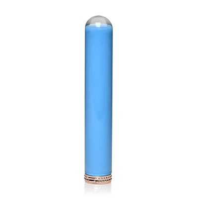 10-Function Rechargeable Bullet Vibrator 4.5 Inch - Blue