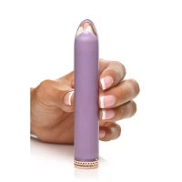 10-Function Rechargeable Bullet Vibrator 4.6 Inch - Purple