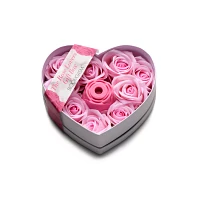 10-Function Rose Rechargeable Waterproof Clitoral Stimulator Gift Box Pink - Bloomgasm