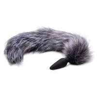Butt Plug with 3 Tail Attachments
