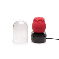 10-Function Enchanted Rose Rechargeable Waterproof Clitoral Stimulator 2.6 Inch - Bloomgasm