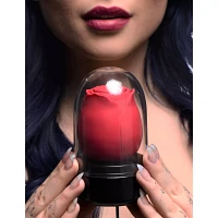 10-Function Enchanted Rose Rechargeable Waterproof Clitoral Stimulator 2.6 Inch - Bloomgasm