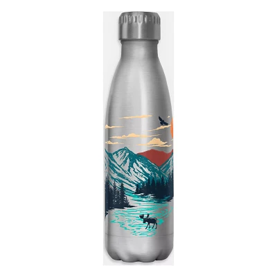 Natural Outdoors Stainless Steel Water Bottle - 17 oz.