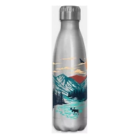 Natural Outdoors Stainless Steel Water Bottle - 17 oz.
