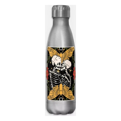 Skeleton Lovers Stainless Steel Water Bottle - 17 oz.