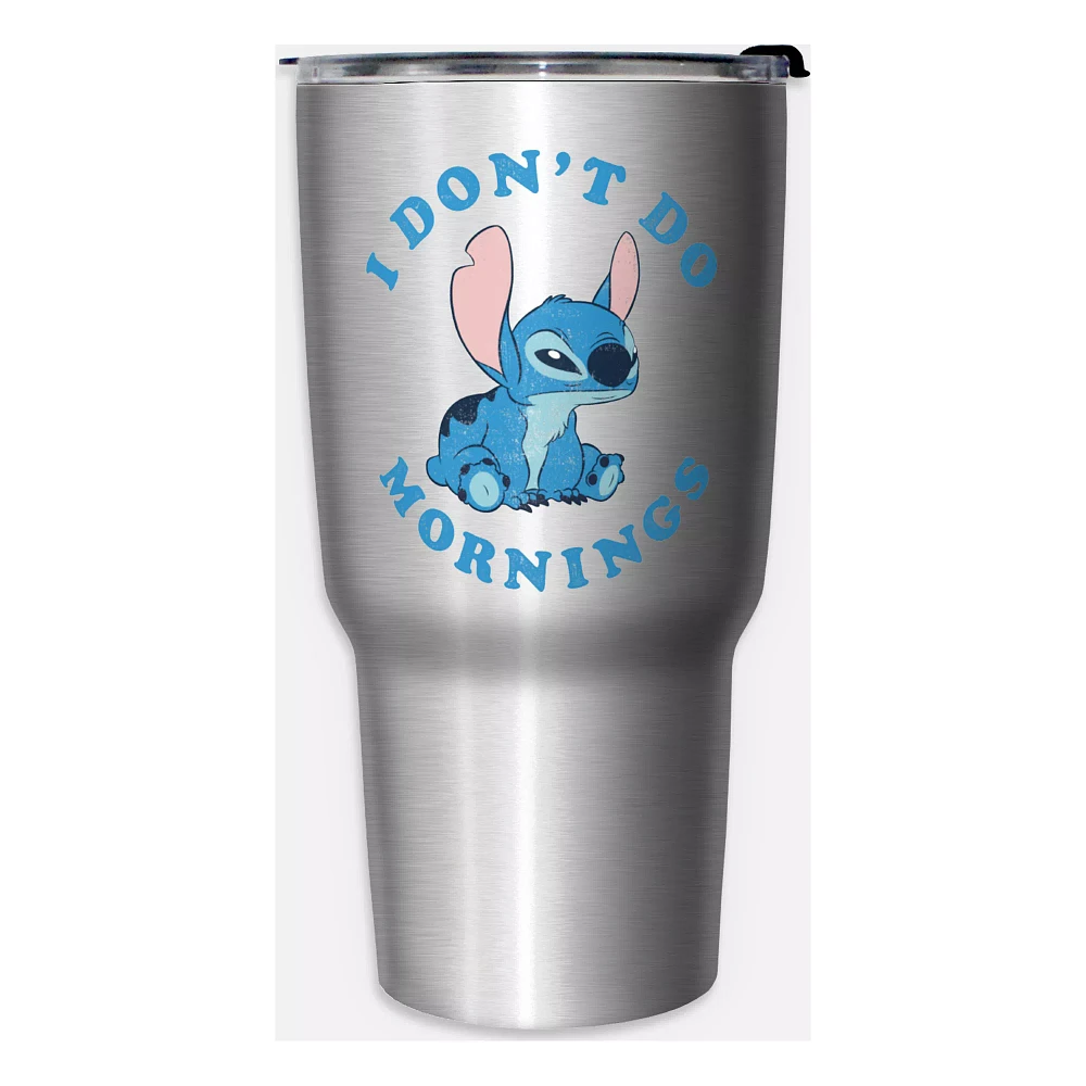 Stitch Don't Do Mornings Travel Tumbler 27 oz. - Lilo & Stitch