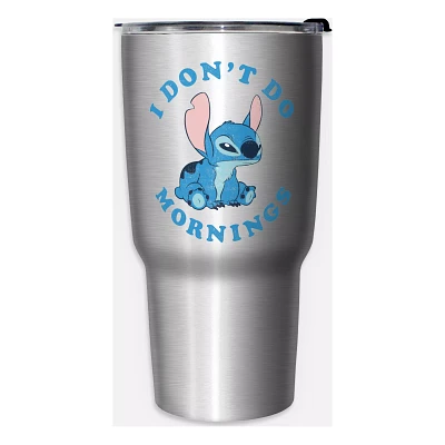 Stitch Don't Do Mornings Travel Tumbler 27 oz. - Lilo & Stitch
