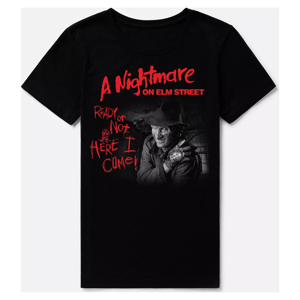 Ready or Not Freddy T Shirt - A Nightmare on Elm Street