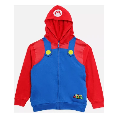 Kids Super Mario Outfit Hoodie - Nintendo