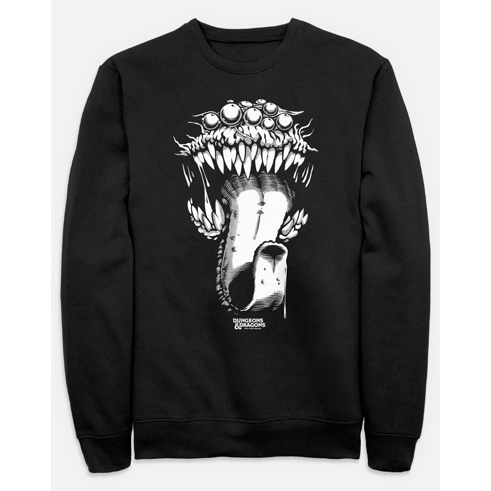 Mimic Tongue Out Sweatshirt - Dungeons & Dragons