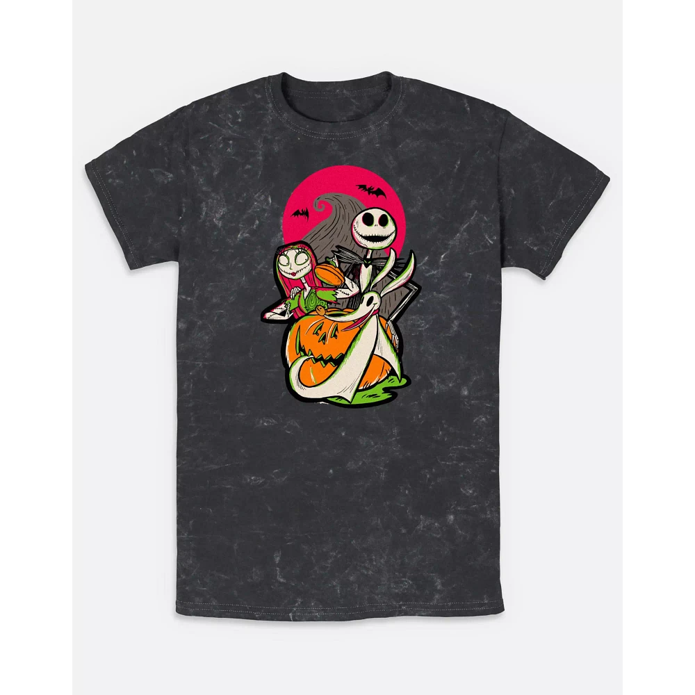 Jack Skellington Sally Pumpkin T Shirt - The Nightmare Before Christmas