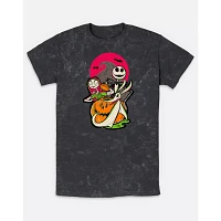 Jack Skellington Sally Pumpkin T Shirt - The Nightmare Before Christmas