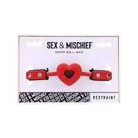 Amor Heart-Shaped Ball Gag