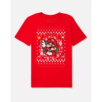 Mario Christmas T Shirt - Nintendo