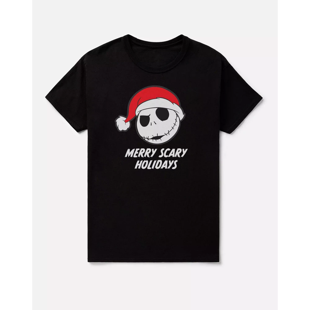 Jack Skellington Merry Scary T Shirt - The Nightmare Before Christmas