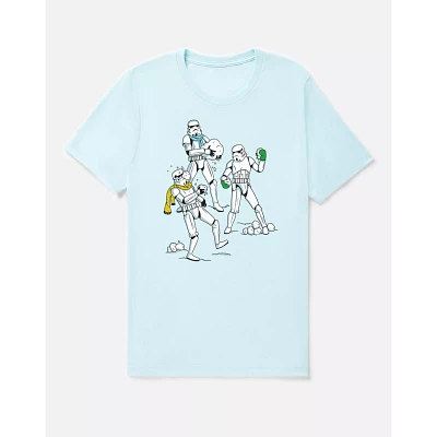 Stormtrooper Snowball Fight T Shirt - Star Wars